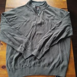 Men's Quarter Zip Sweater